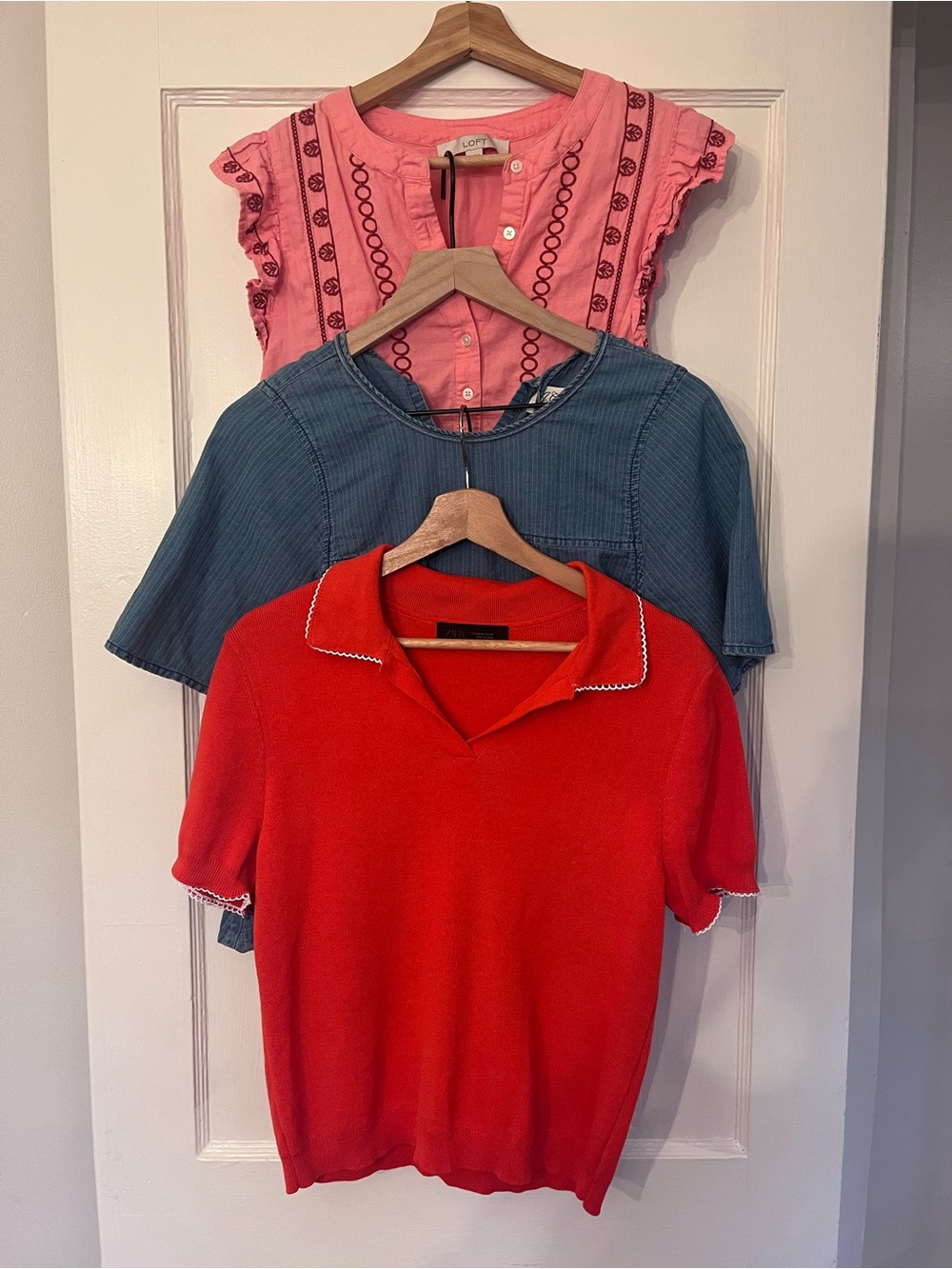 Bundle of 3 Women’s Tops - J Crew, Loft, Zara